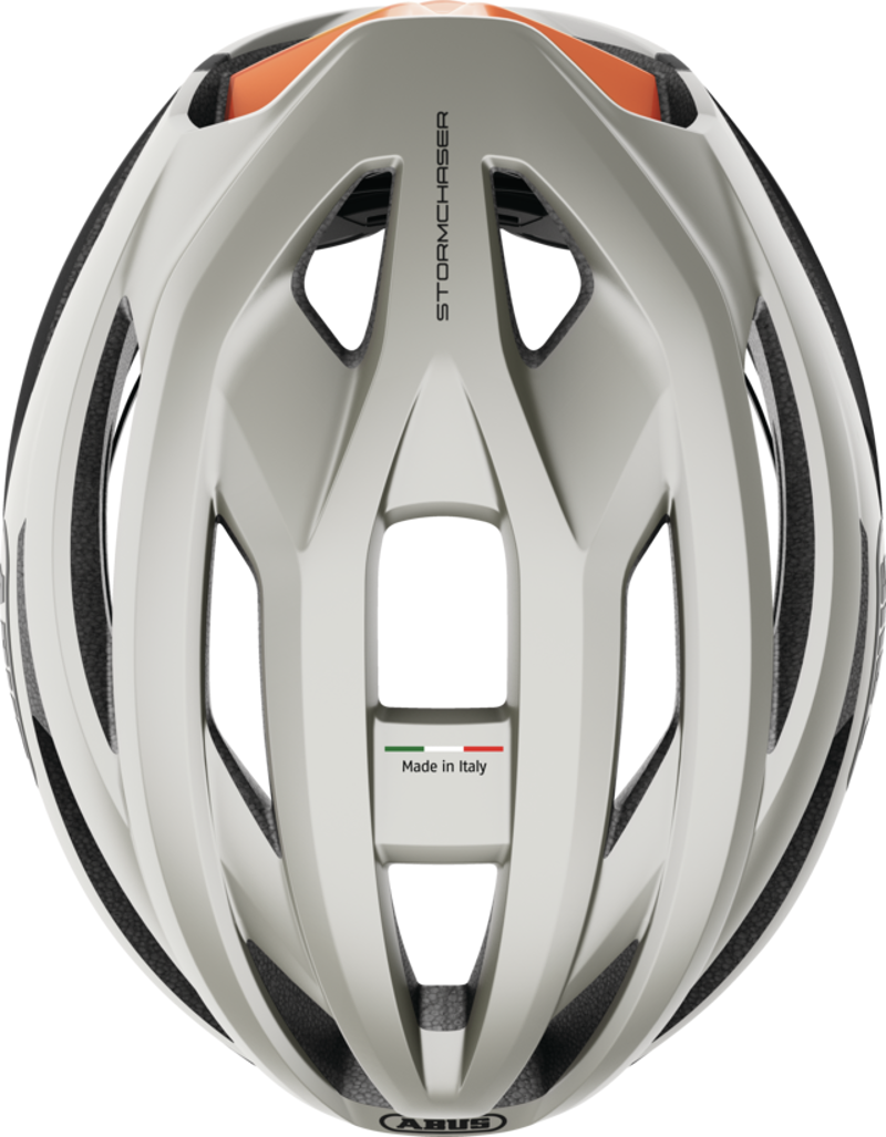 Abus STORMCHASER ACE Road and Gravel Helmet : Lunar Silver-3