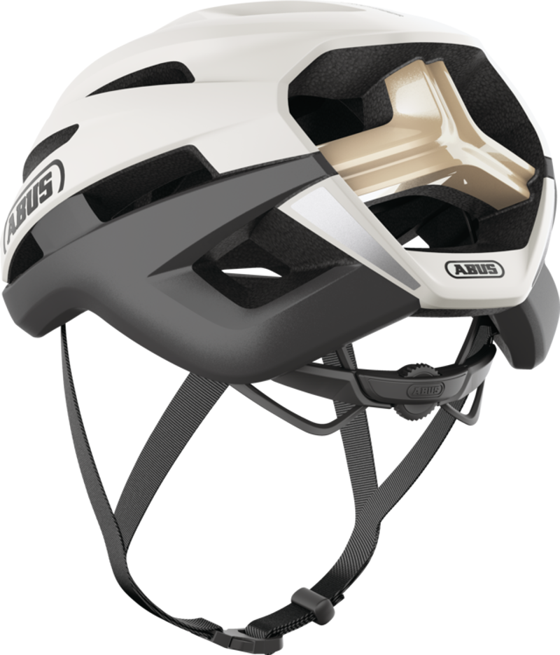 Abus STORMCHASER ACE Road and Gravel Helmet : Off White-1
