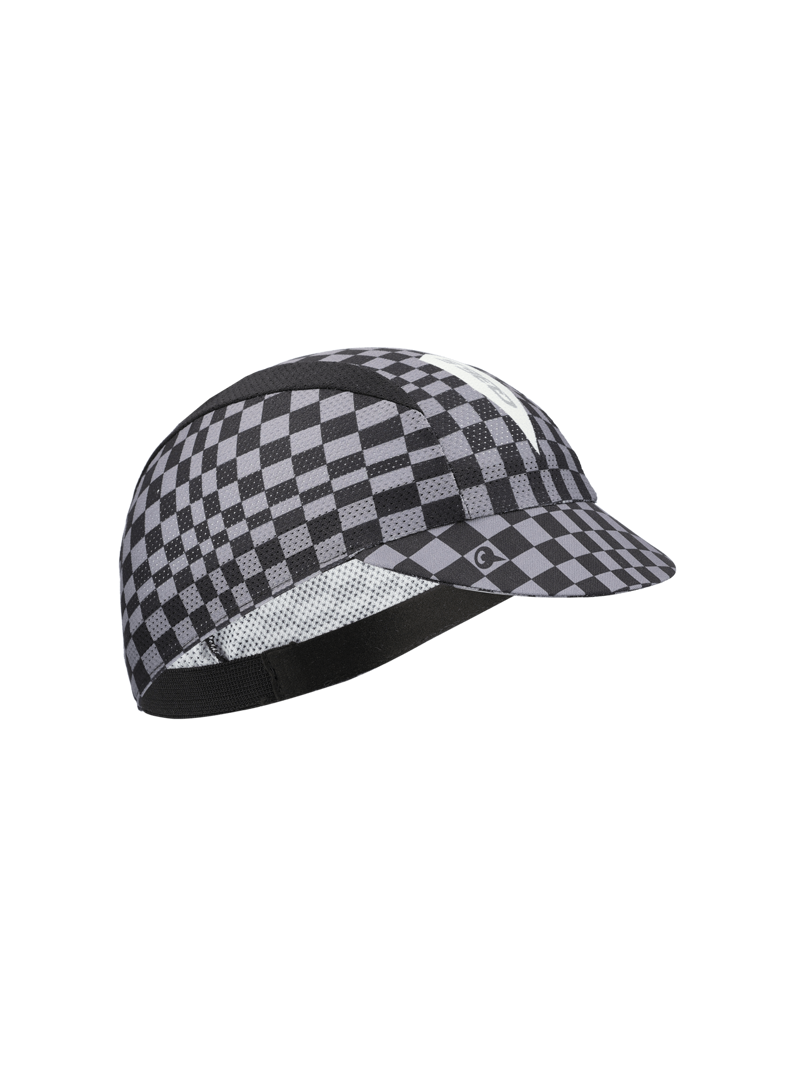 Q36.5 Signature Summer Cap : GREY CHECK