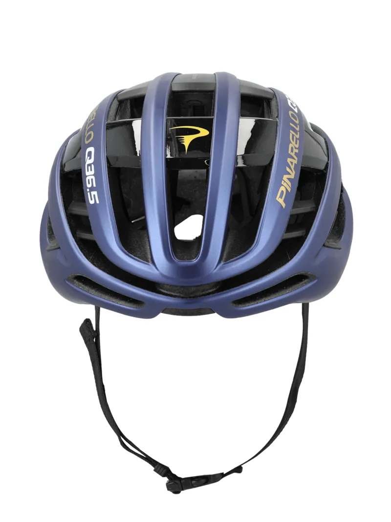Abus AIRBREAKER 2.0 : Pinarello Q36.5 Team Helmet : Navy Blue + Gold-1
