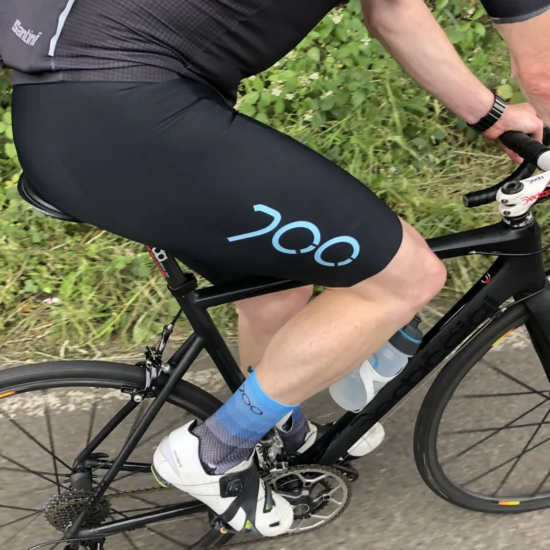 700 GRADIENT Socks : Black / Blue-2