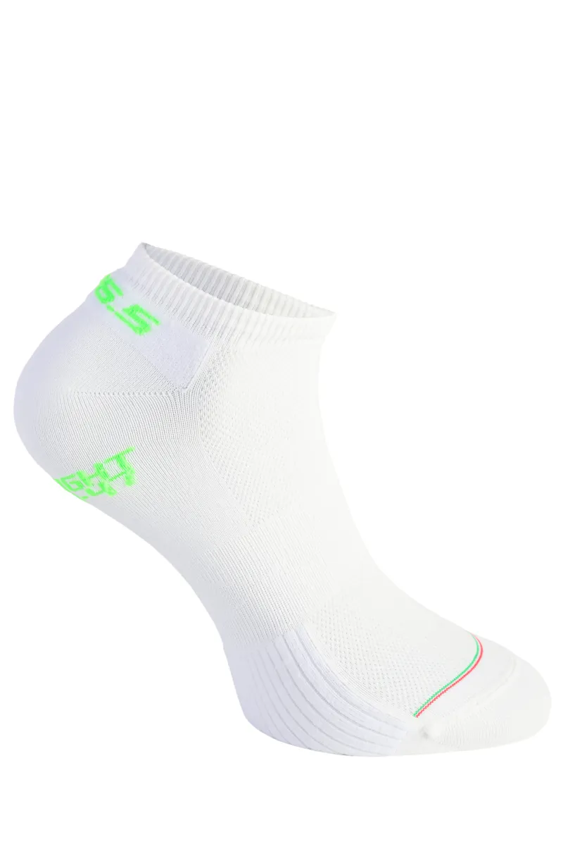 Q36.5 Ultralight GHOST Low Cut Cycling Socks : White
