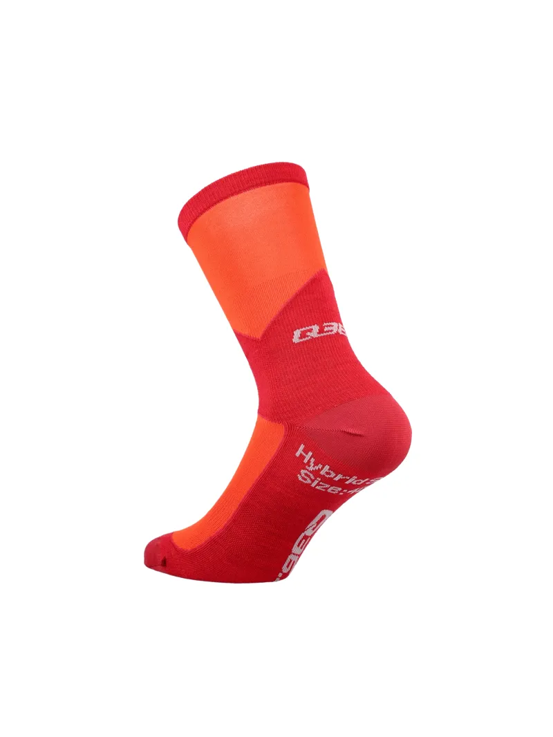 Q36.5 Hybrid 20 Socks : RED-1
