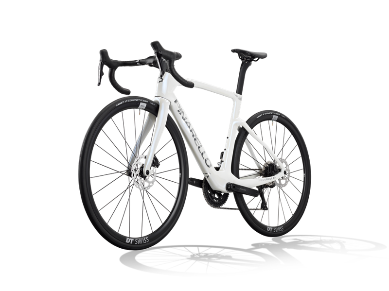 2026 Pinarello F3 105 Di2 Carbon Road Bike : Alabaster White-2