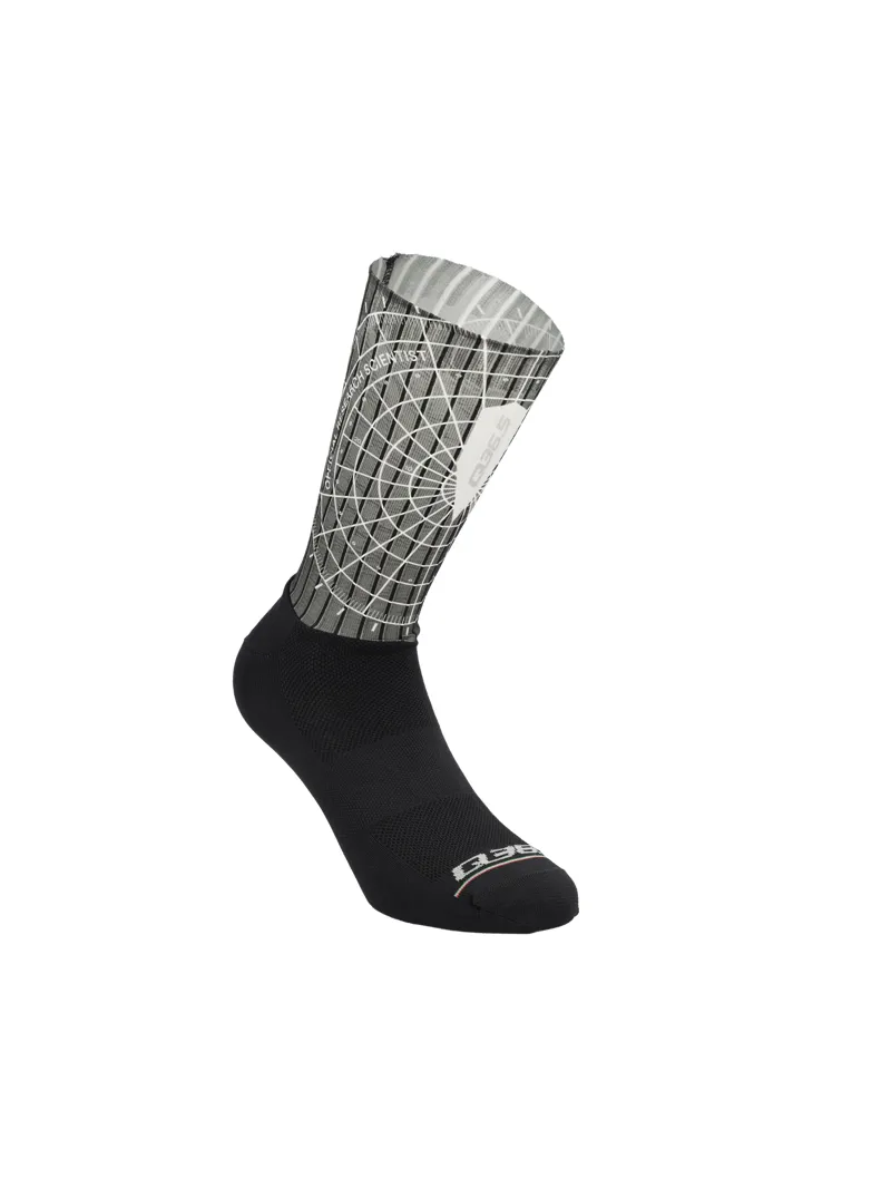 Q36.5 Dottore Aero 19 Socks Dolomites Extreme : Black