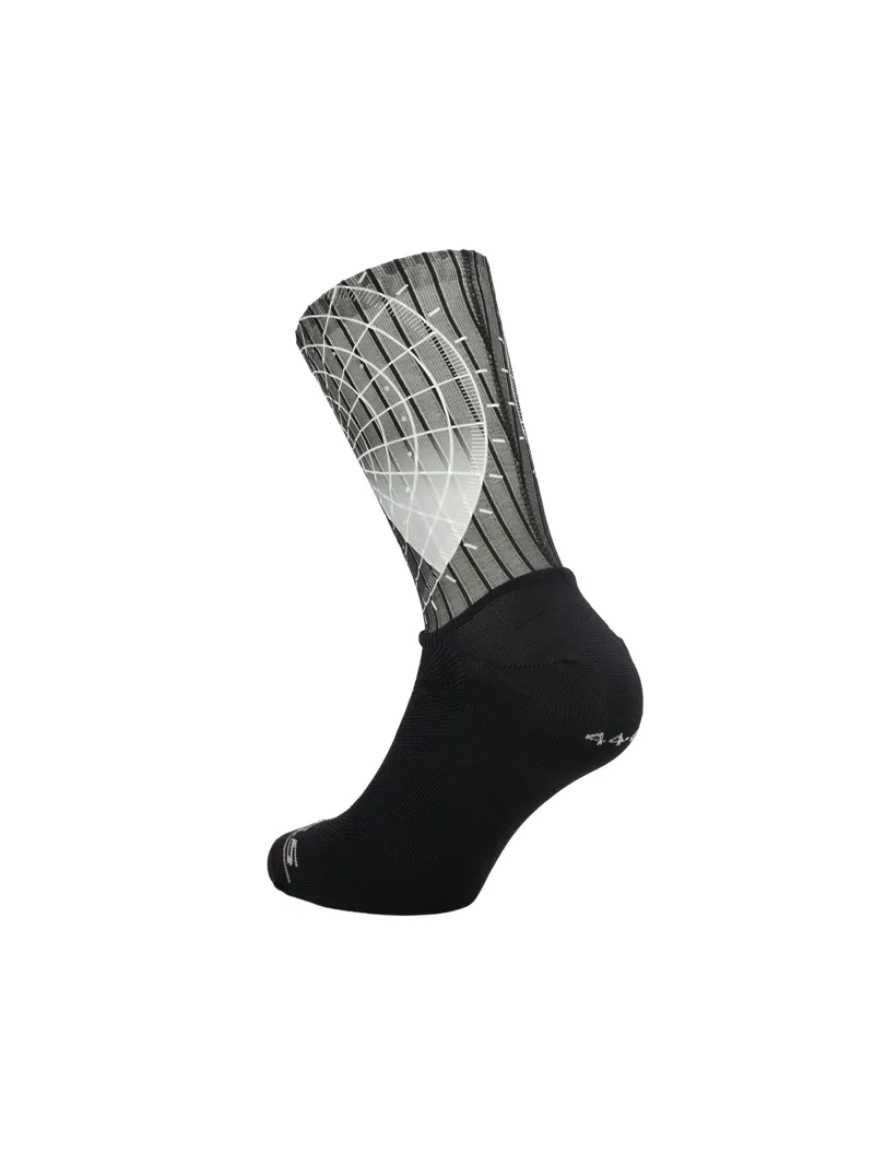 Q36.5 Dottore Aero 19 Socks Dolomites Extreme : Black-1