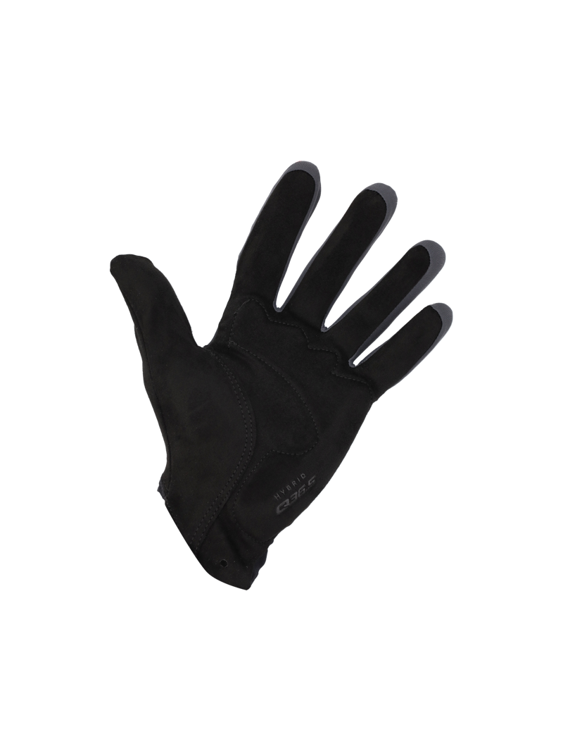 Q36.5 Hybrid Gloves : BLACK-1