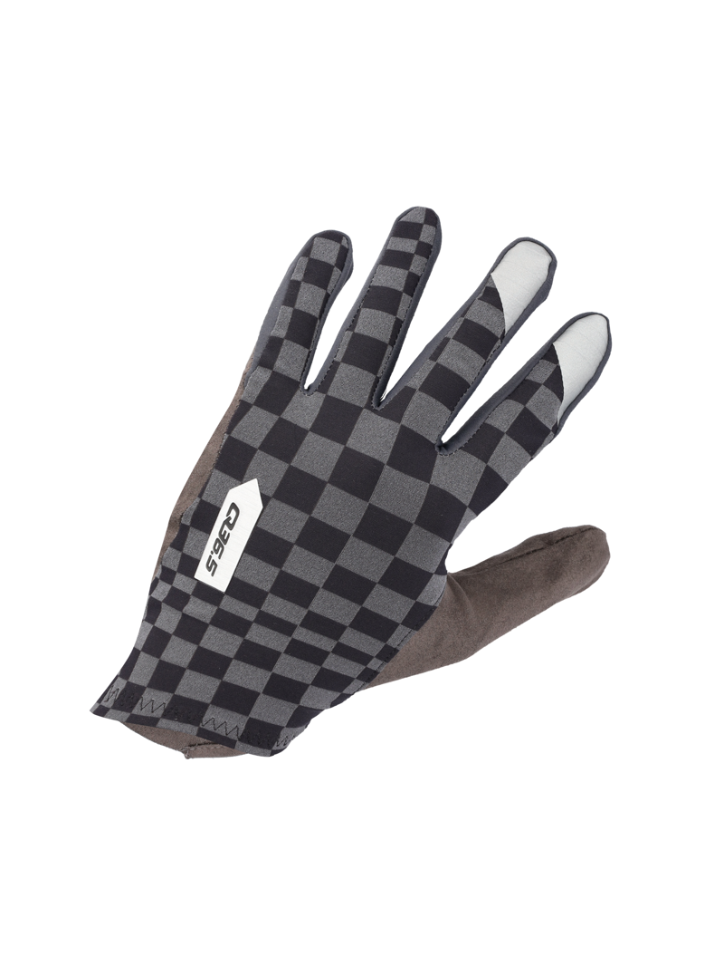 Q36.5 Hybrid Gloves : CHECK GREY