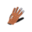 Q36.5 Hybrid Gloves : CHECK ORANGE