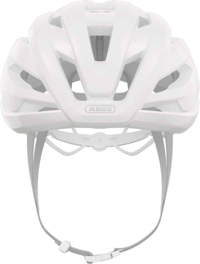 Abus STORMCHASER ACE Road and Gravel Helmet : Pure White-4