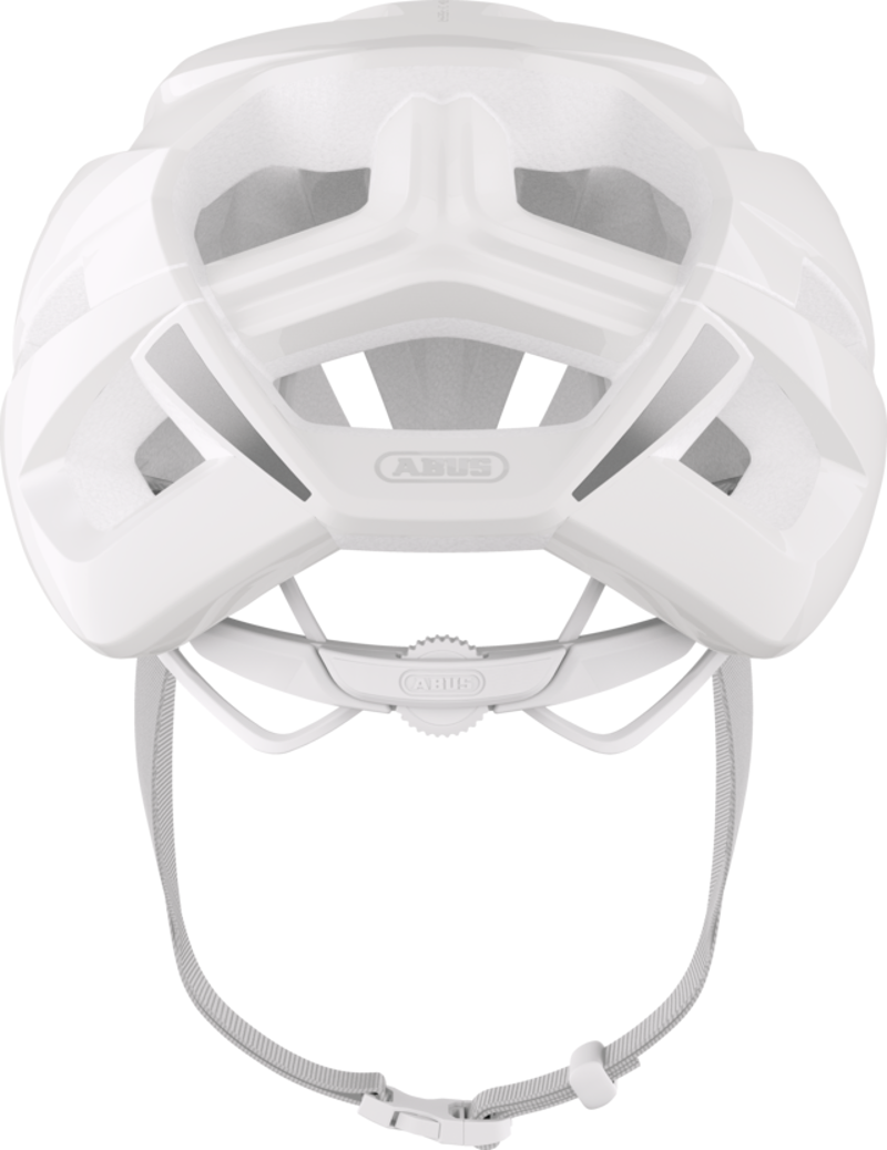 Abus STORMCHASER ACE Road and Gravel Helmet : Pure White-5