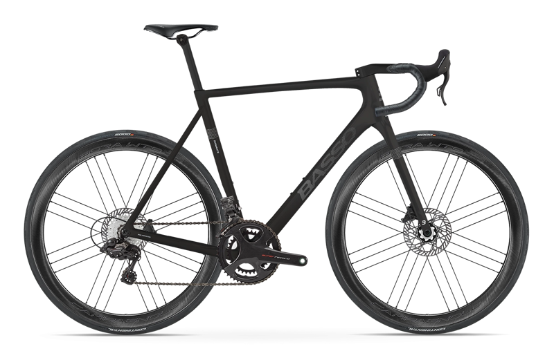 2023 Basso Diamante Disc Carbon Road Frameset : Stealth Black-7