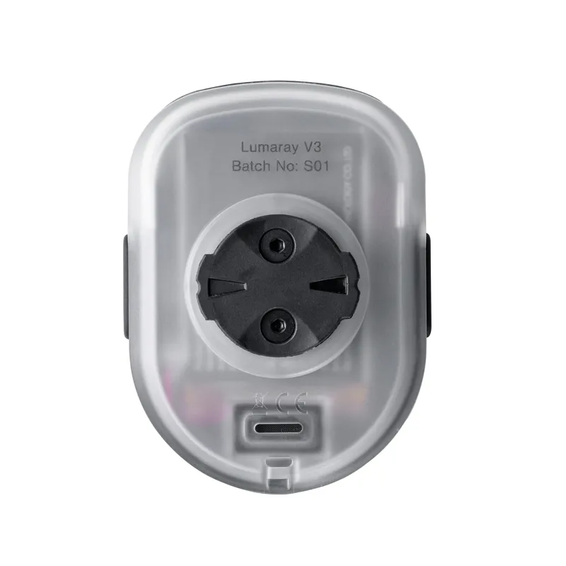 Fabric Lumaray V3 Headlight - Electronic Bell + Powerbank in Black-5