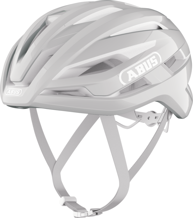 Abus STORMCHASER ACE Road and Gravel Helmet : Pure Grey