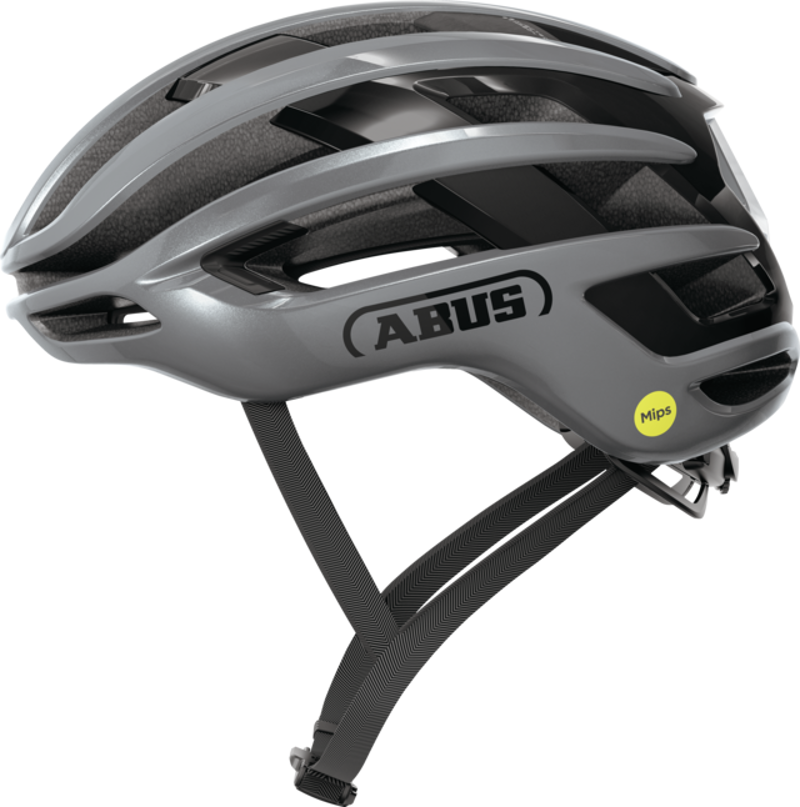 Abus AIRBREAKER 2.0 Helmet with MIPS : Graphite Silver-1