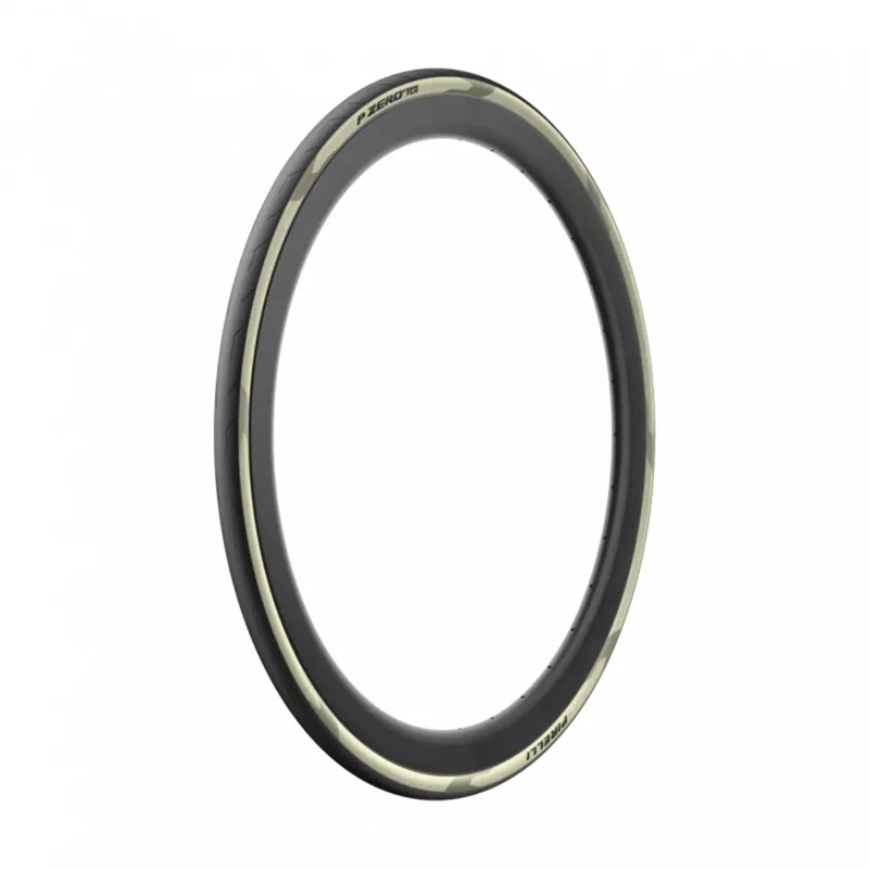 Pirelli P ZERO Race TLR RETRO Tubeless Road Cycling Tyres : Cream 