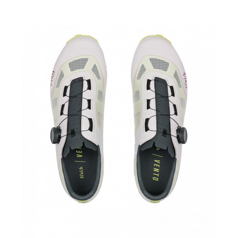Fizik Vento Proxy Shoes in Lilac and Lime Green-1