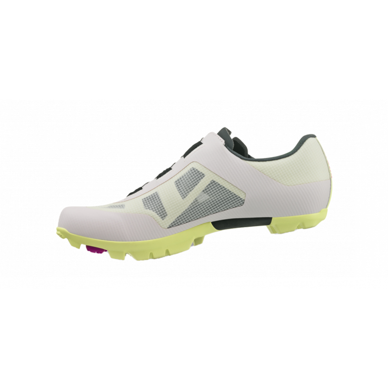 Fizik Vento Proxy Shoes in Lilac and Lime Green-2