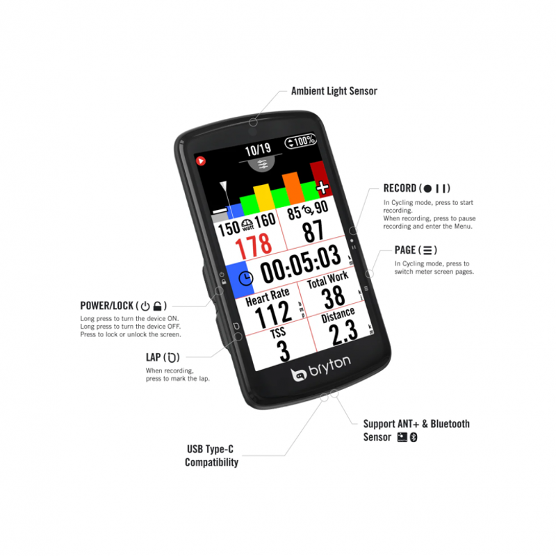 Bryton Rider S810 GPS Cycle Computer -2