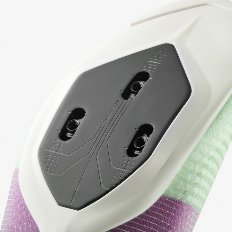 Fizik Vento Vega Carbon Road Shoes : Purple - Green-4