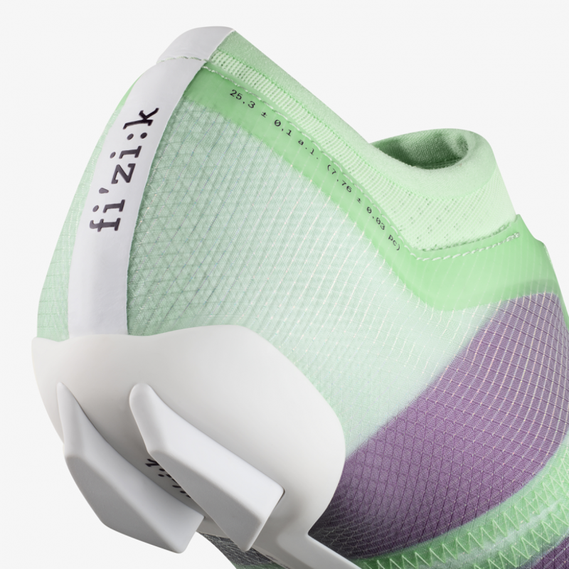 Fizik Vento Vega Carbon Road Shoes : Purple - Green-6
