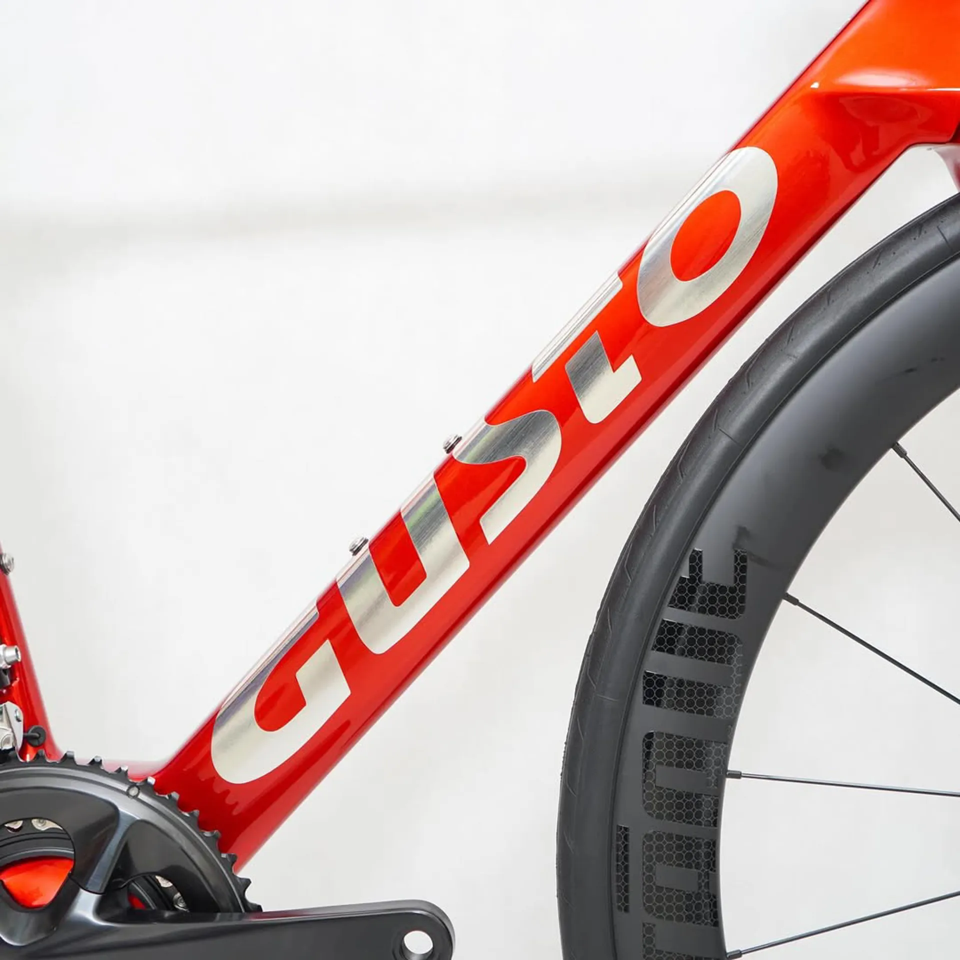 GUSTO Cobra EVO : Pro TE Ultegra Di2 Attaque Carbon Kit: Lava Red