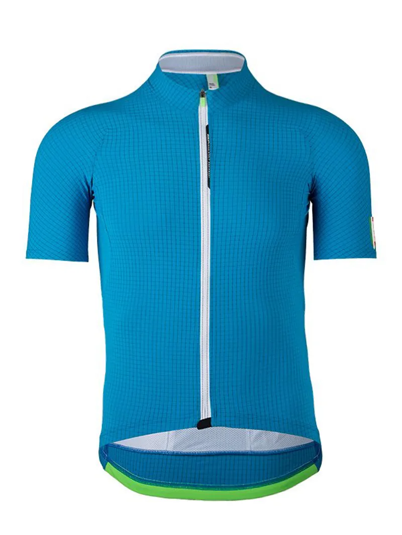 Q36.5 Jersey L1 Summer : Mens Short Sleeve Jersey : Sky Blue Pinstripe