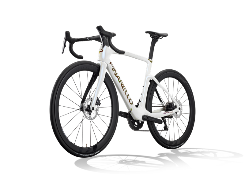 2026 Pinarello F7 Ultegra Di2 + Ultrafast 45 Wheels : Alabaster White-1