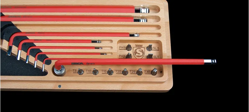 Silca HX One Home and Travel Tool Drive Kit in Beech Wood Box-4