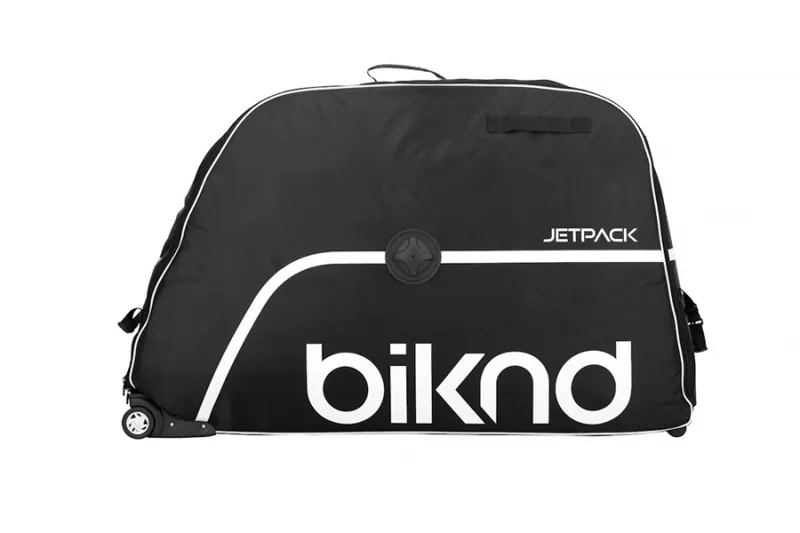 BIKND Jetpack V2 Bike Travel Case with Frame in Black and White