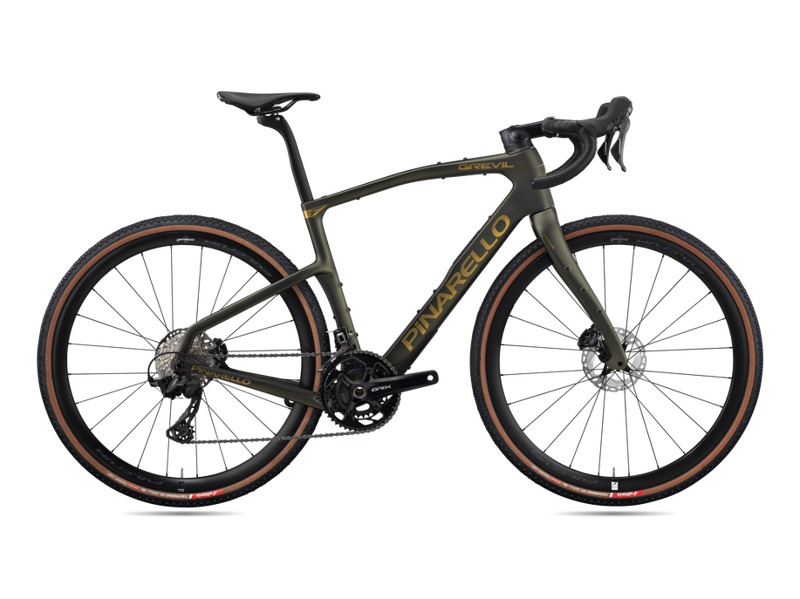 Pinarello Grevil F3 : Shimano GRX820 2x12 : Etna Black