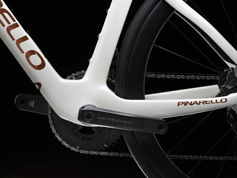 2026 Pinarello F7 Ultegra Di2 + Ultrafast 45 Wheels : Alabaster White-3