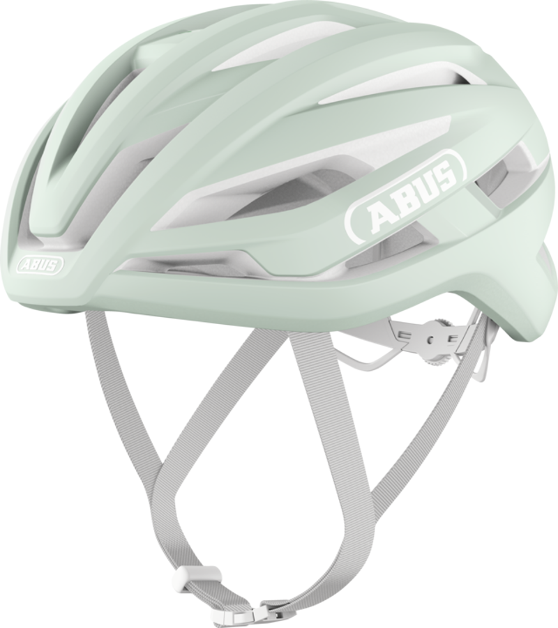 Abus STORMCHASER ACE Road and Gravel Helmet : Pure Mint
