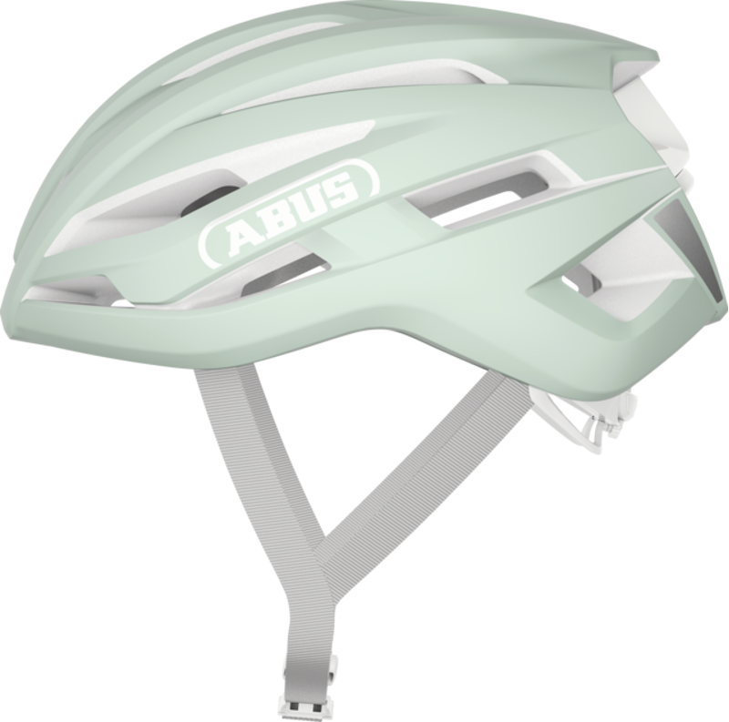 Abus STORMCHASER ACE Road and Gravel Helmet : Pure Mint-2