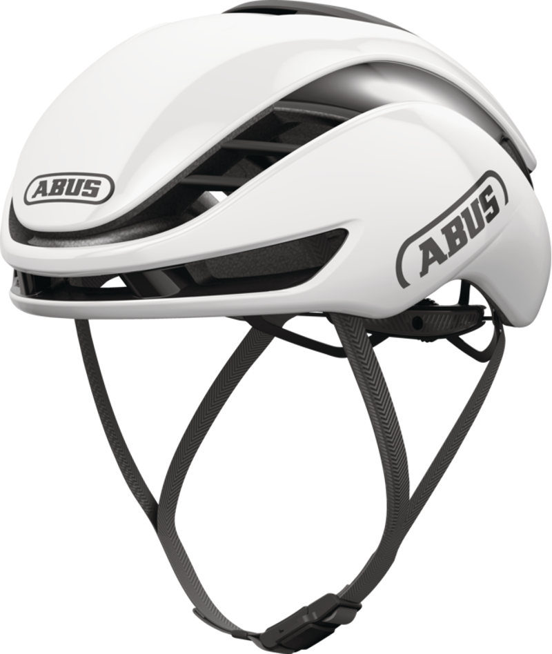 Abus GAMECHANGER 2.0 Aero Road Helmet with MIPS : Shiny White