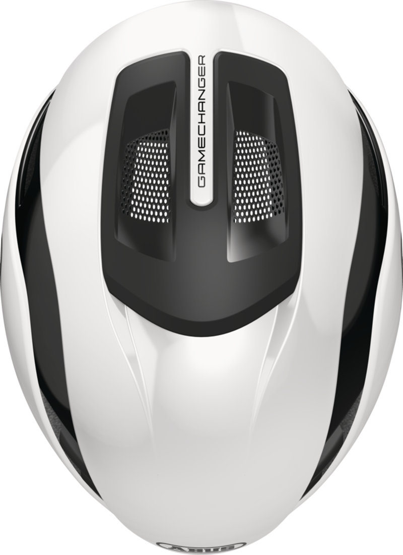 Abus GAMECHANGER 2.0 Aero Road Helmet with MIPS : Shiny White-3