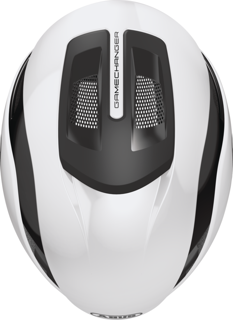 Abus GAMECHANGER 2.0 Aero Road Helmet : Shiny White-3