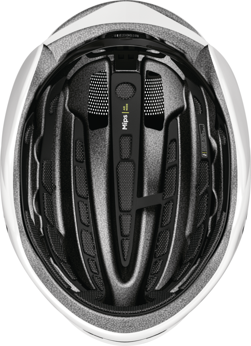 Abus GAMECHANGER 2.0 Aero Road Helmet with MIPS : Shiny White-6