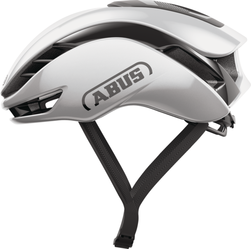 Abus GAMECHANGER 2.0 Aero Road Helmet : Gleam Silver-2