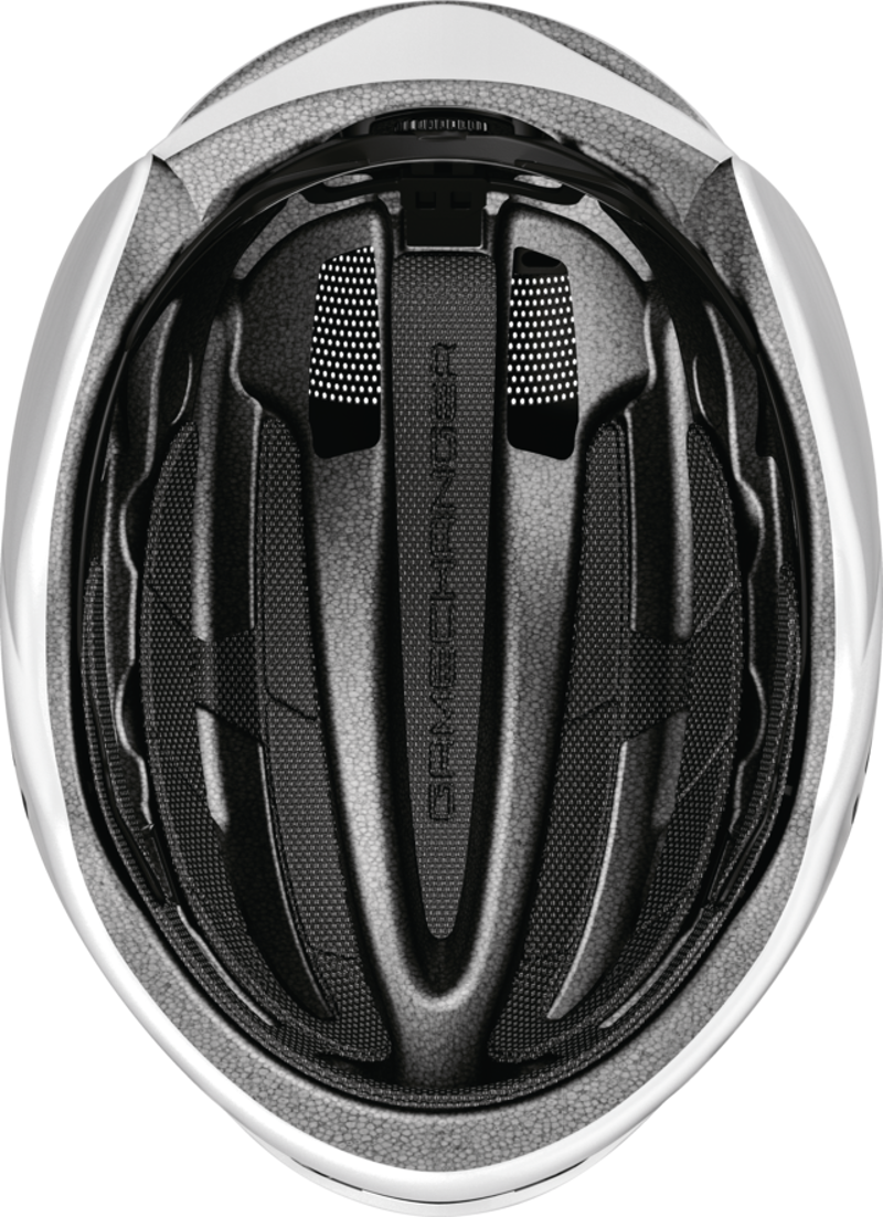 Abus GAMECHANGER 2.0 Aero Road Helmet : Gleam Silver-6