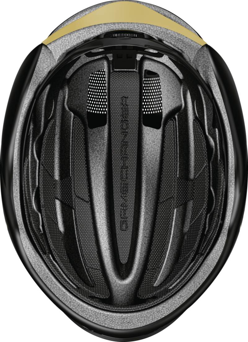 Abus GAMECHANGER 2.0 Aero Road Helmet : Black Gold-6