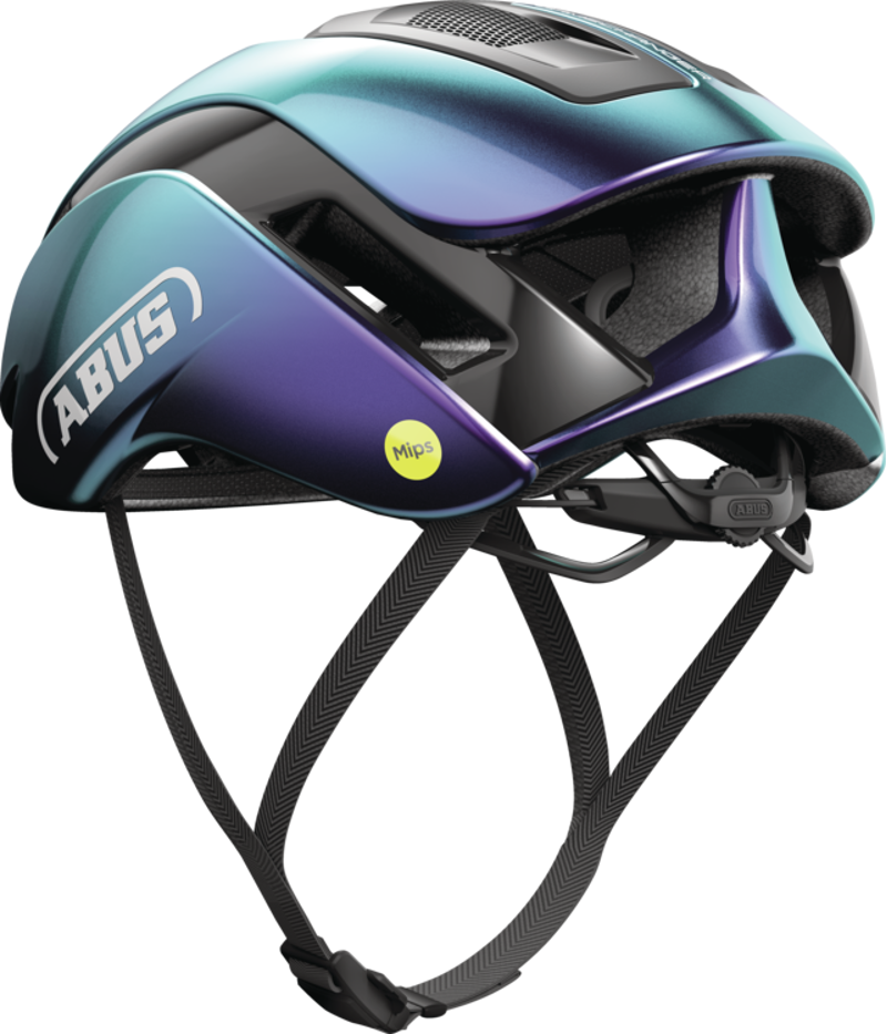 Abus GAMECHANGER 2.0 Aero Road Helmet with MIPS : Flip Flop Purple-1