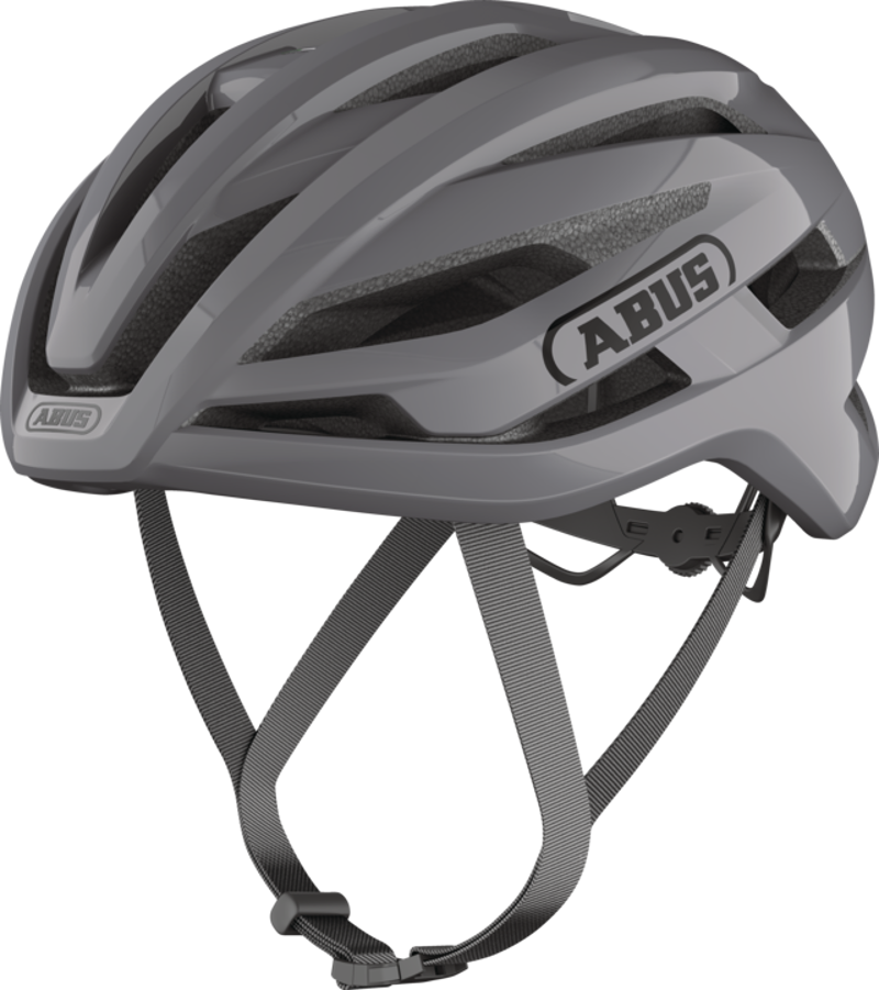 Abus STORMCHASER ACE Road and Gravel Helmet : Race Grey