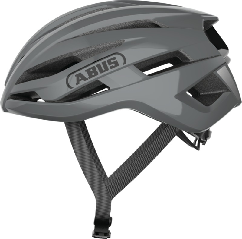 Abus STORMCHASER ACE Road and Gravel Helmet : Race Grey-2