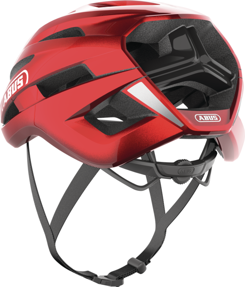 Abus STORMCHASER ACE Road and Gravel Helmet : Performance Red-1