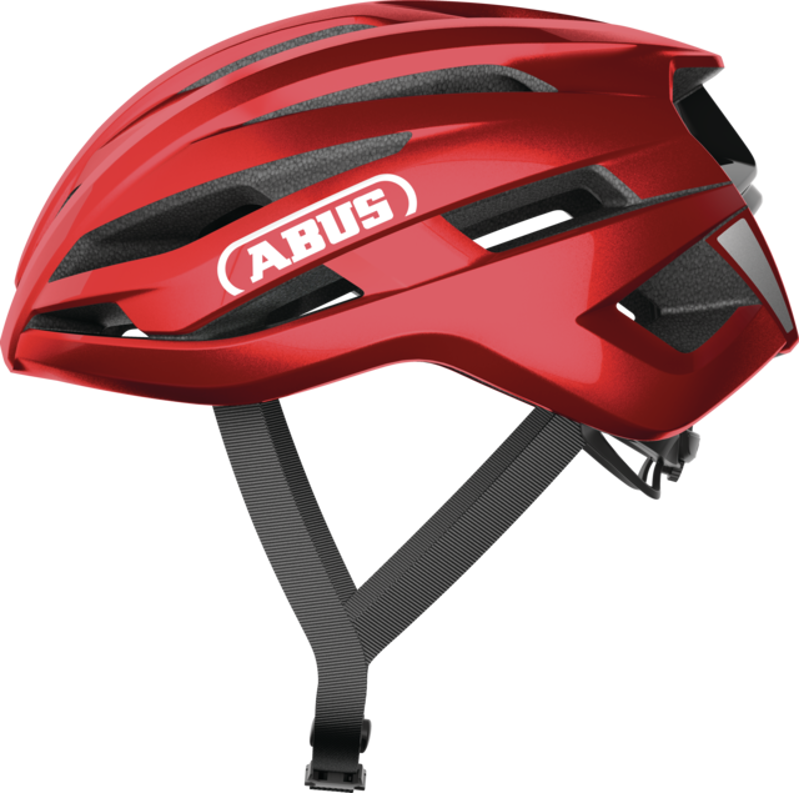 Abus STORMCHASER ACE Road and Gravel Helmet : Performance Red-2