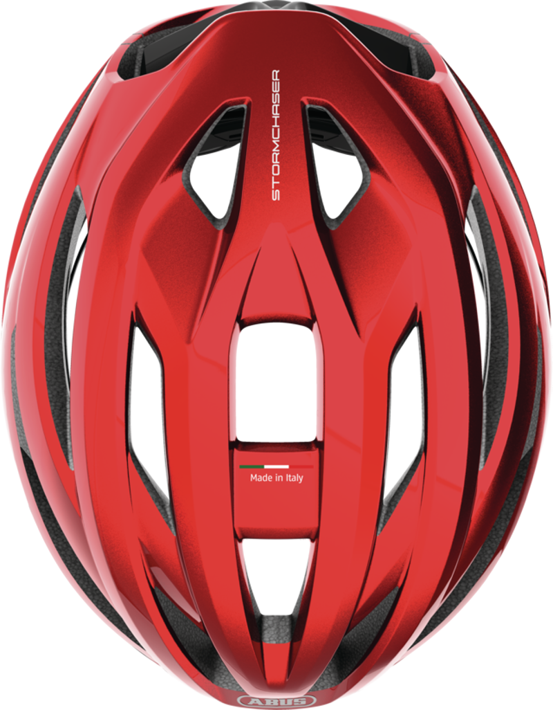 Abus STORMCHASER ACE Road and Gravel Helmet : Performance Red-3