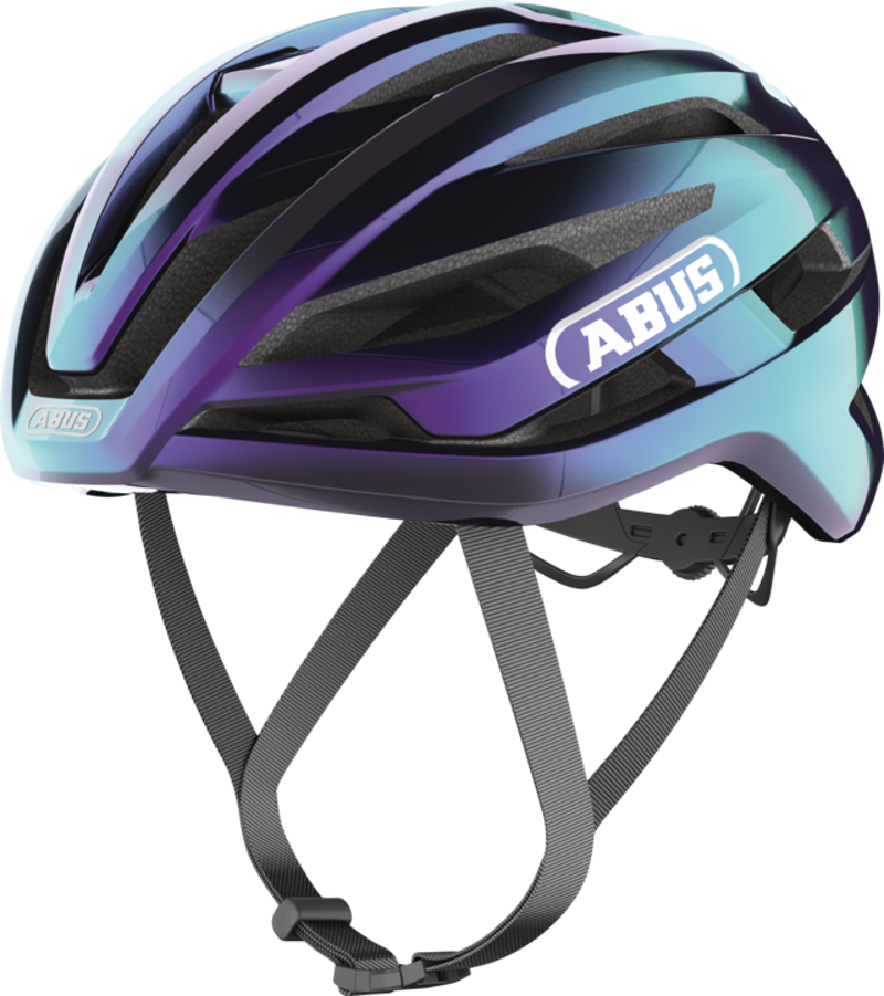 Abus STORMCHASER ACE Road and Gravel Helmet : Flip Flop Purple