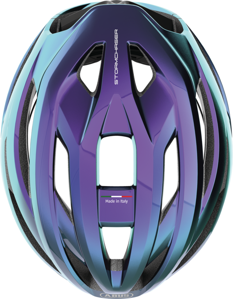 Abus STORMCHASER ACE Road and Gravel Helmet : Flip Flop Purple-3