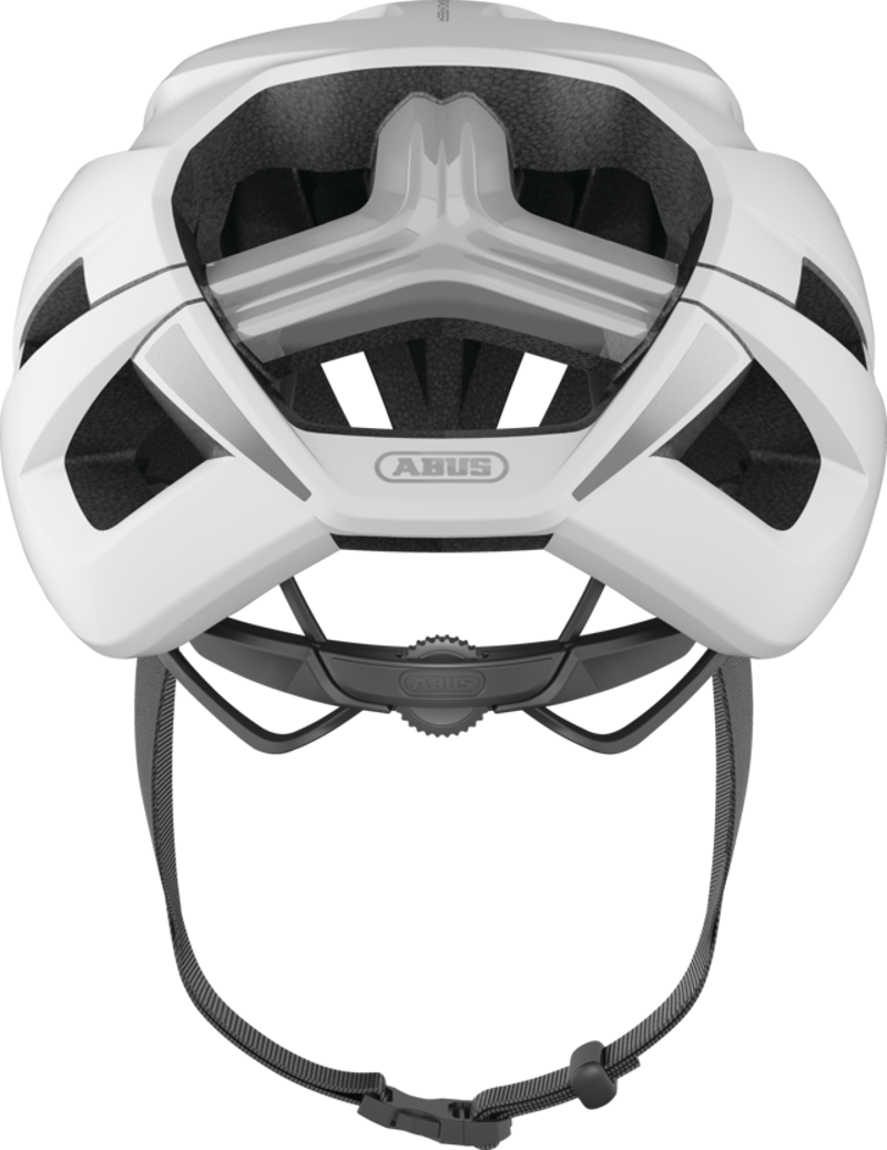 Abus STORMCHASER ACE Road and Gravel Helmet : Polar White-5